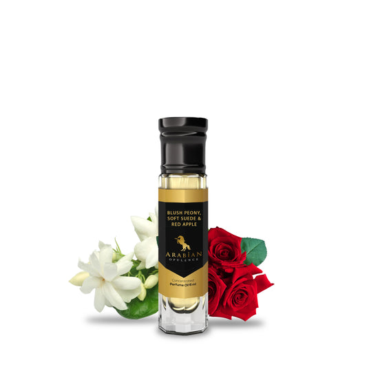 FR234. BLUSH PEONY, SOFT PEONY & RED APPLE, PERFUME OIL FOR WOMEN