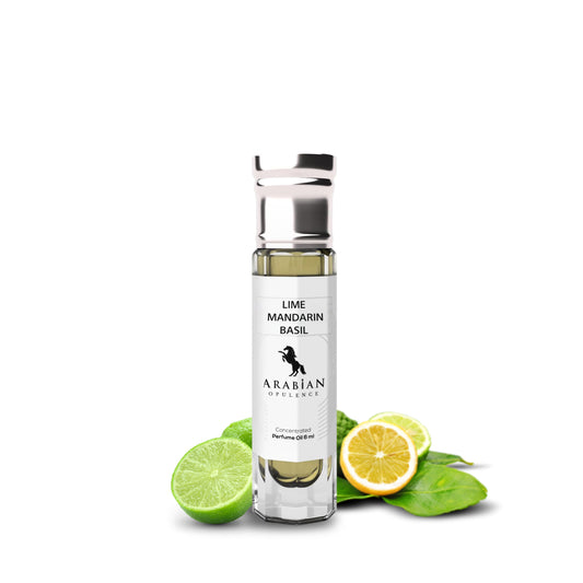 FR187 LIME, MANDARIN AND BASIL - Perfume Body Oil - Alcohol Free