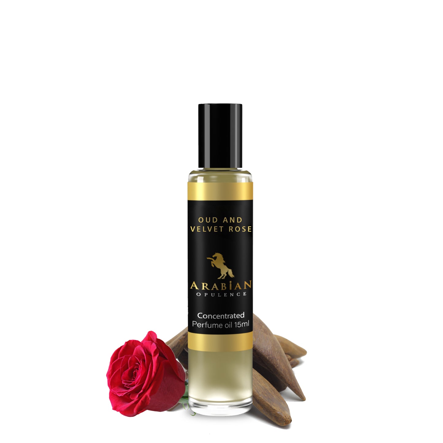 FR288 OUD AND VELVET ROSE - Perfume Body Oil - Alcohol Free