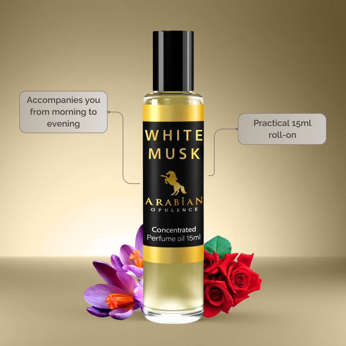 FR297 White Musk Perfume Body Oil | Alcohol-Free