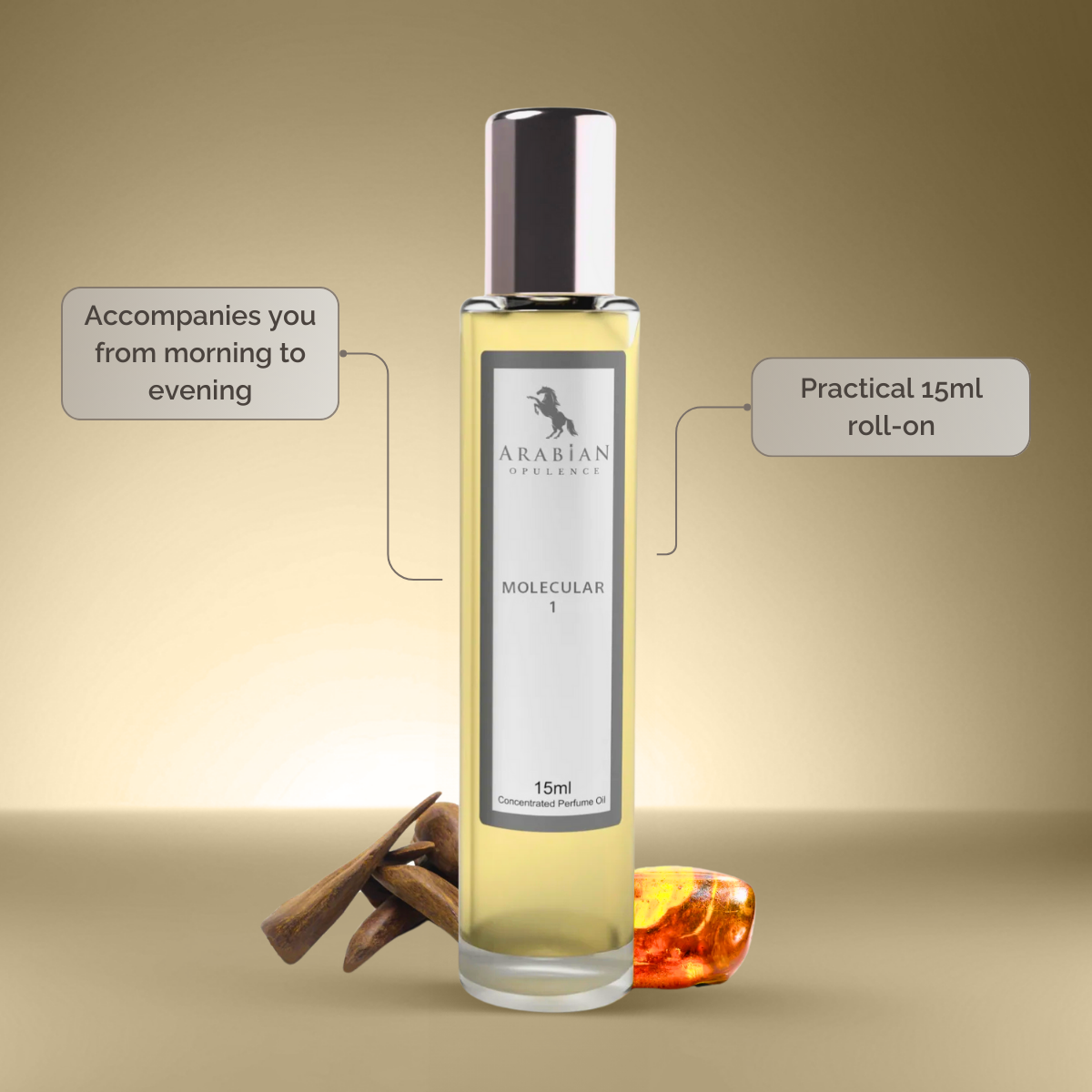 FR201 Molecular U Perfume Body Oil | Alcohol-Free | 15ml