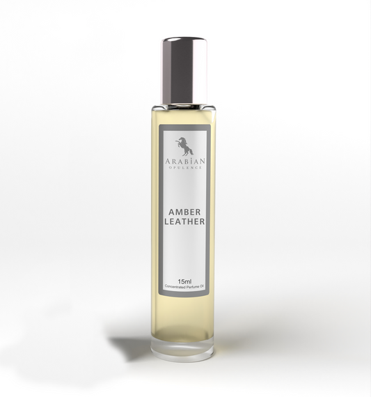 FR229 Amber Leather Perfume Body Oil | Alcohol-Free | 15ml